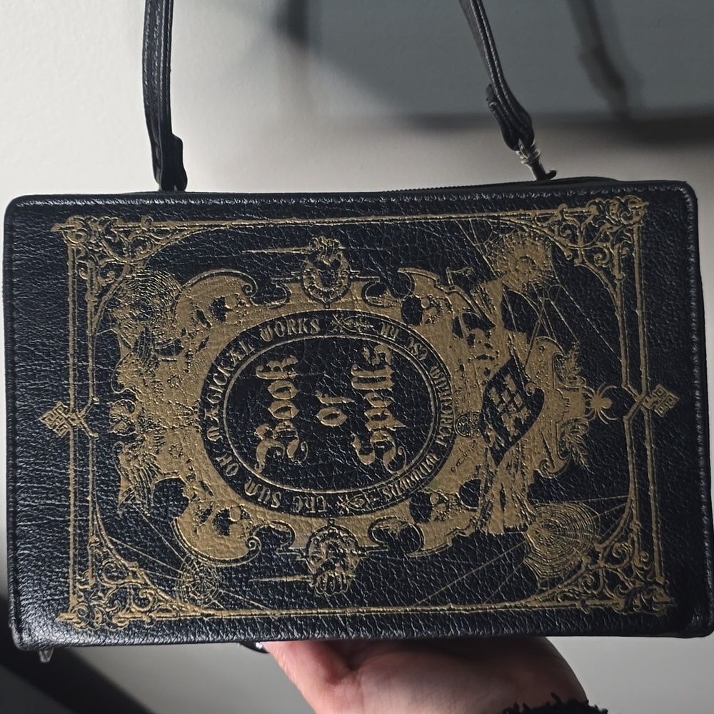 "Book Of Spells" Small Purse/clutch Bag